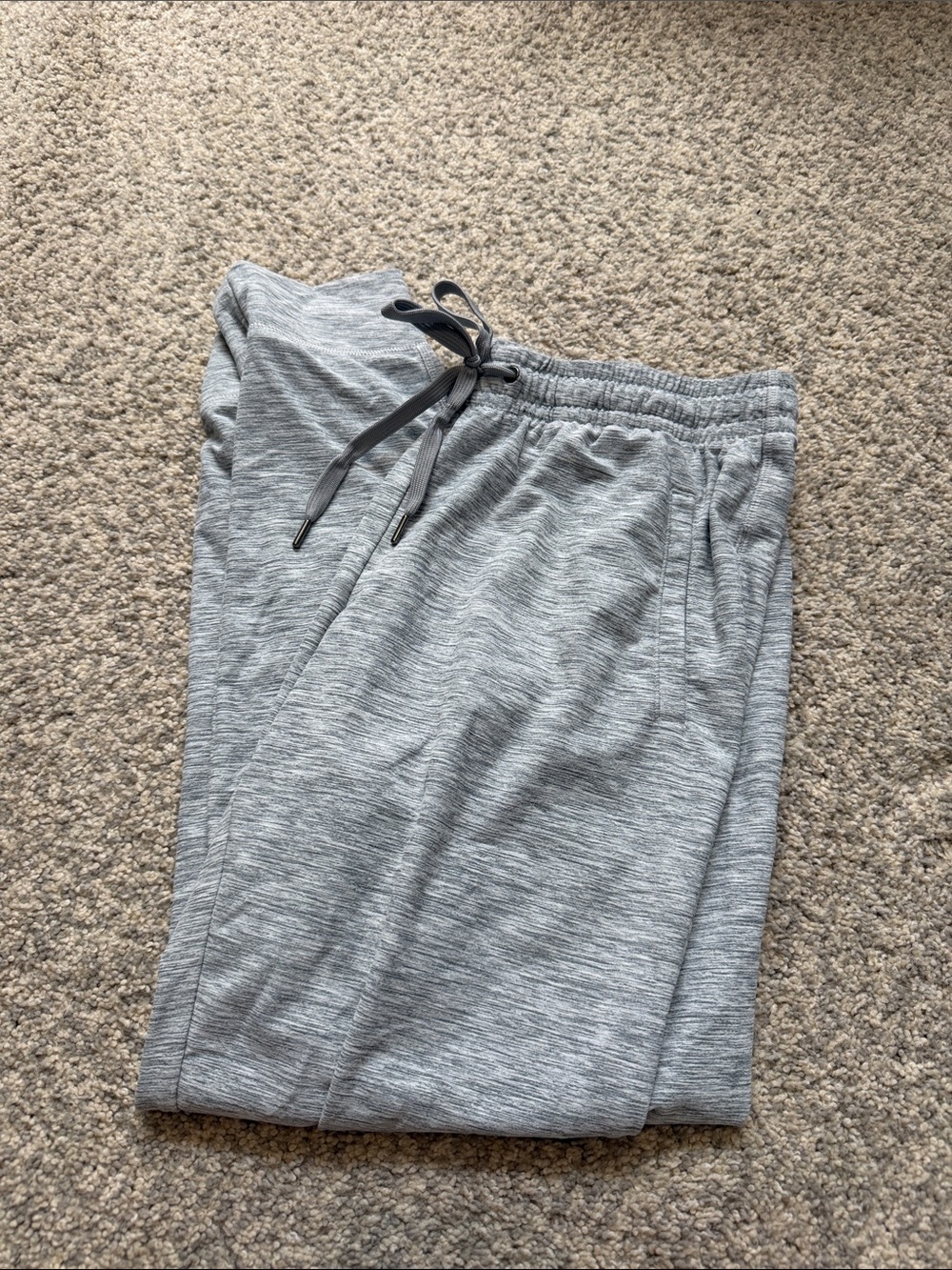 Old Navy Light Gray Women's Drawstring Jogger Pants